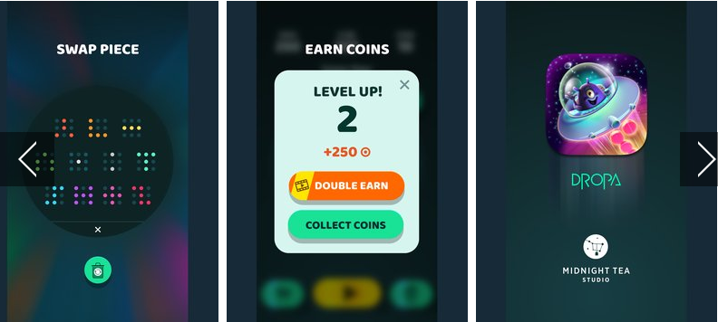 Gameplay screenshot from dropa for Android