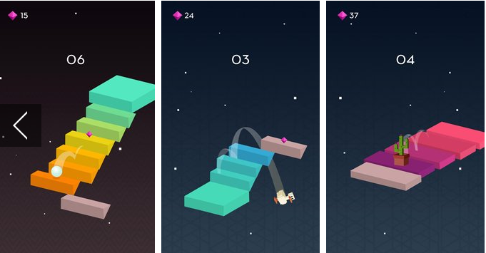 Gameplay screenshot from dropple for Android