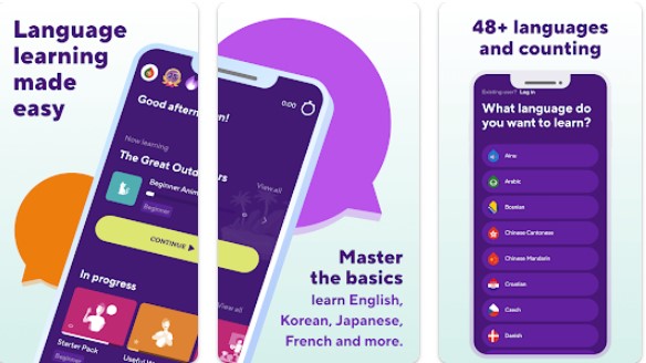 lanza juegos de aprendizaje de idiomas MOD APK Android