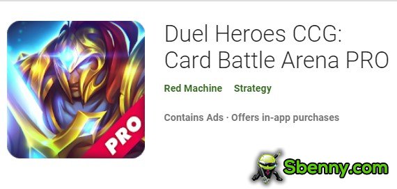 duelo heróis ccg cartão batalha arena pro