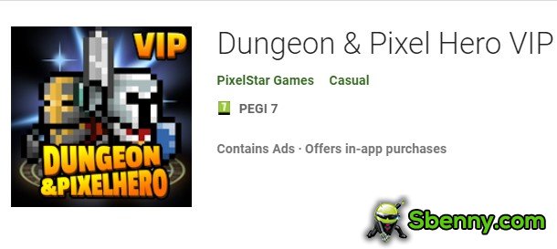 dungeon and pixel hero vip