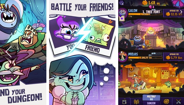 Gameplay screenshot from dungeon inc for Android