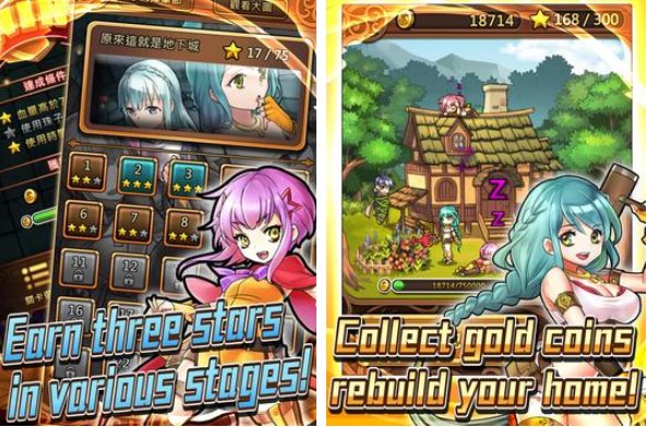 Gameplay screenshot from dungeonballs for Android