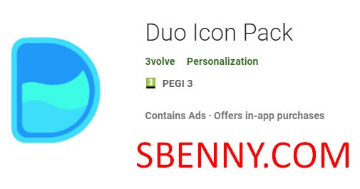 paquete de iconos dúo
