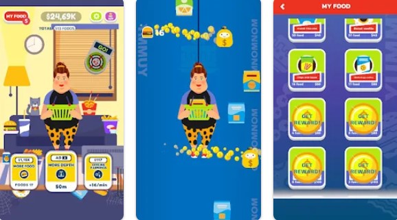Gameplay screenshot from eat repeat for Android