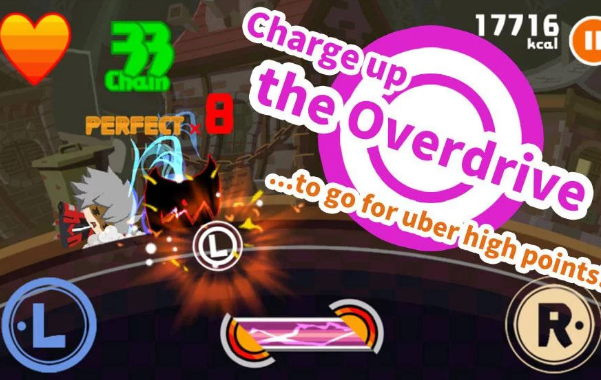 Gameplay screenshot from eatbeat deadspike san for Android
