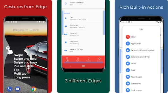 edge gestures MODAPK Android
