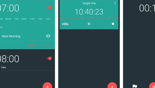 Gameplay screenshot from ekstar Clock for Android
