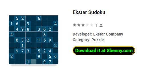 ekstar Sudoku