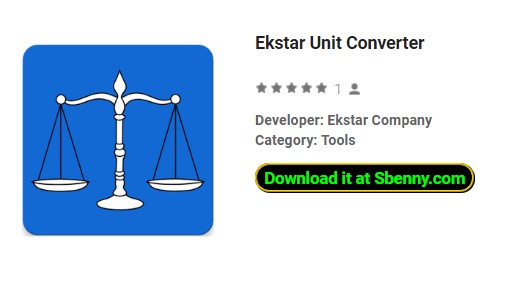 ekstar unit Converter