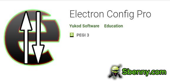 electron config pro