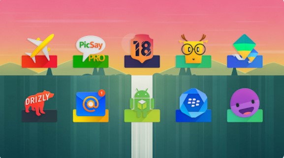 pacote de ícones elev8 MOD APK Android