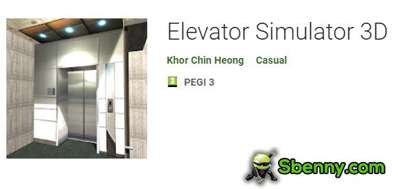 simulador de elevador 3d