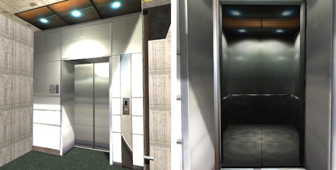 Gameplay screenshot from elevator simulator 3d for Android