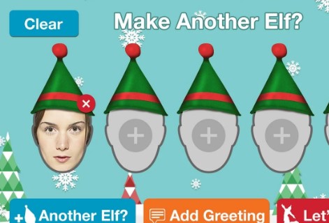 Gameplay screenshot from elfyourself by office depot for Android