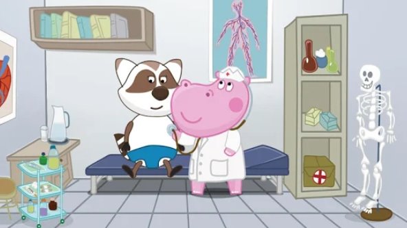 Gameplay screenshot from emergency hospital kids doctor for Android