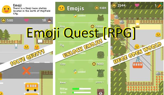 emoji quest rpg