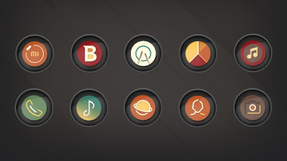 círculo imperial iconos retro MOD APK Android