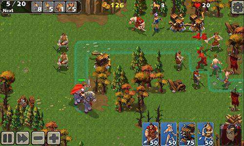 Gameplay screenshot from empire defense Ii for Android