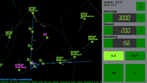 Gameplay screenshot from endless atc free for Android