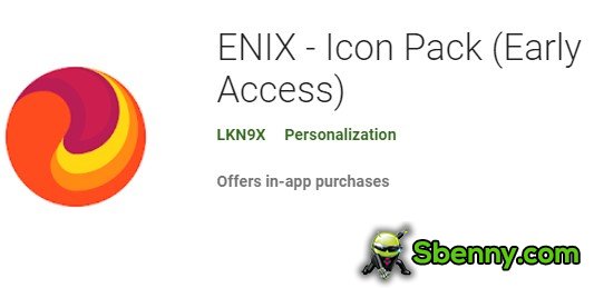 Enix icon pack acesso antecipado