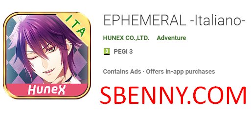 ephemeral italiano