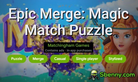episches Magic-Match-Puzzle zusammenführen