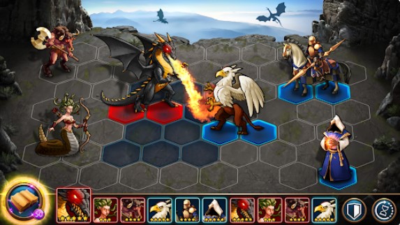 Gameplay screenshot from era of magic wars for Android