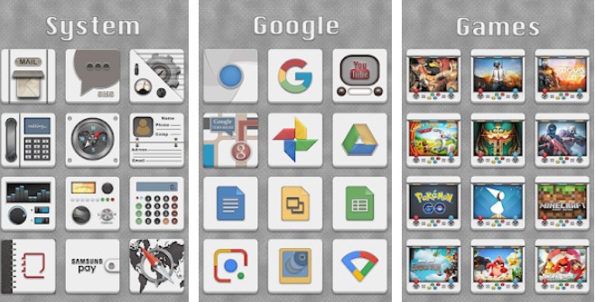 Gameplay screenshot from era white flat for Android