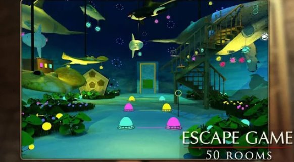 Gameplay screenshot from escape game 50 rooms 1 for Android