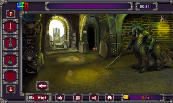 Gameplay screenshot from escape room beyond life unlock doors find keys for Android