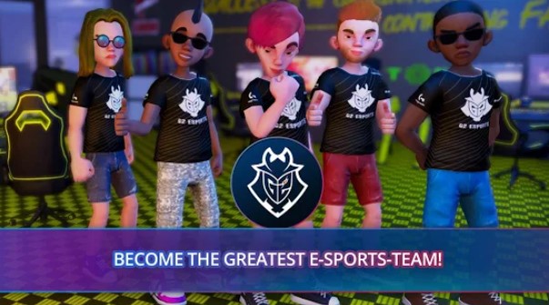 Gameplay screenshot from esports life tycoon manage your esports team for Android