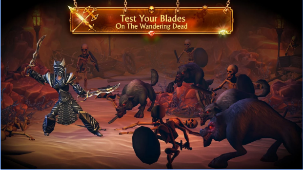 Gameplay screenshot from eternium mage and minions for Android