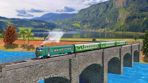 Gameplay screenshot from euro train simulator for Android
