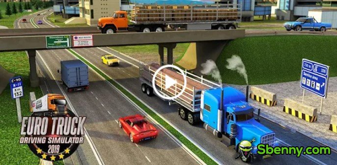 euro transporter truck games
