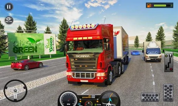 game truk transporter euro MOD APK Android