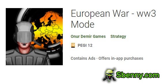mode guerre européenne ww3