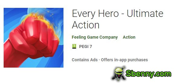 every hero ultimate action