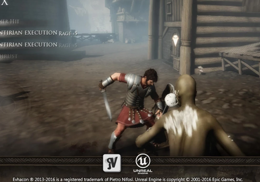 Gameplay screenshot from evhacon 2 ld for Android