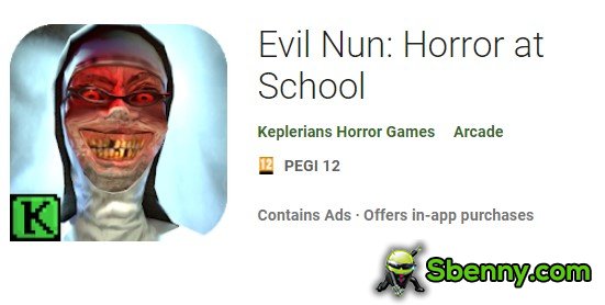 böser Nonne Horror in der Schule