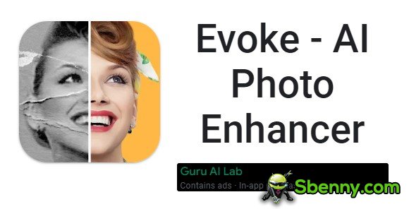 evoke al photo enhancer