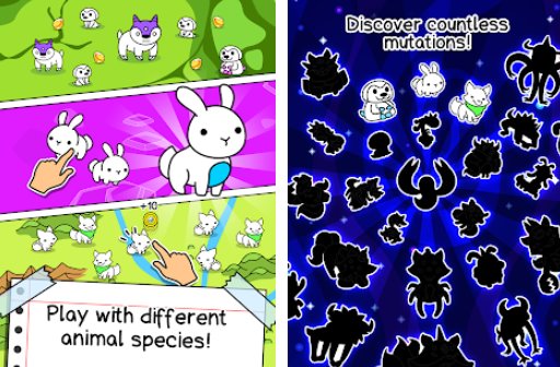 Gameplay screenshot from evolution galaxy mutant creature planets game for Android