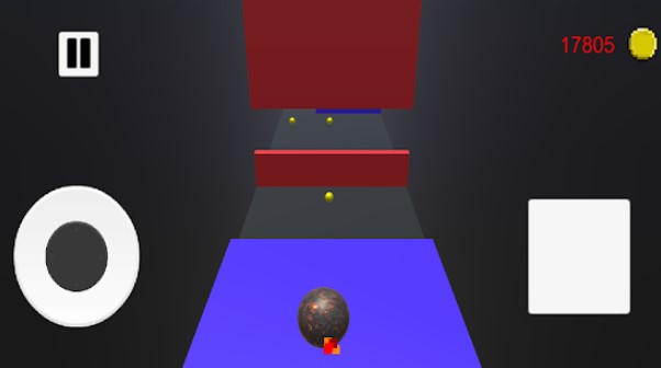 Gameplay screenshot from experiment ball deluxe roll a ball for Android