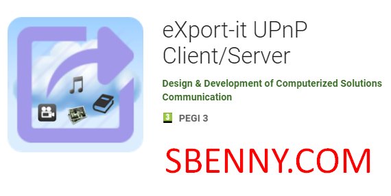 export it upnp client server