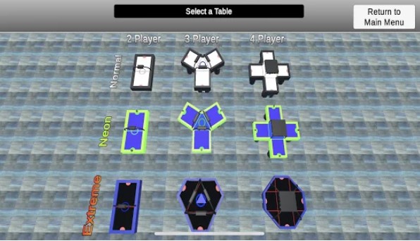 Gameplay screenshot from extreme air hockey challenge for Android