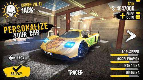 Gameplay screenshot from extreme asphalt car racing for Android