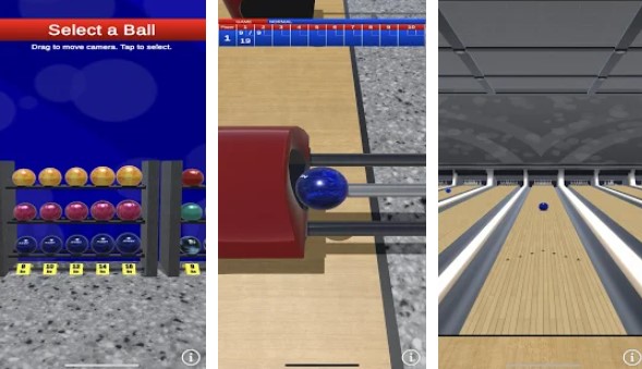 Gameplay screenshot from extreme bowling challenge for Android