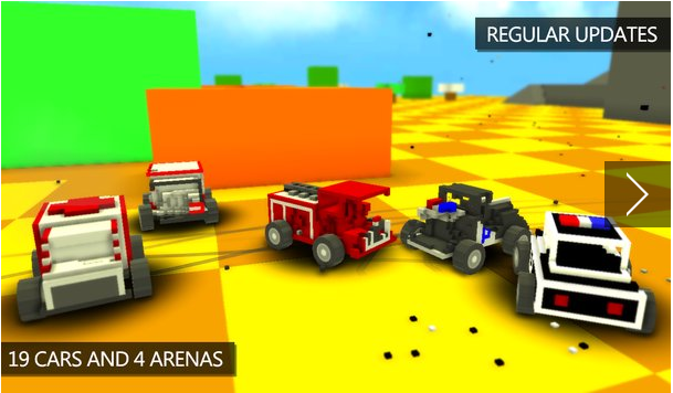 Gameplay screenshot from extreme crazy car racing game for Android