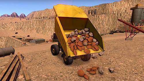Gameplay screenshot from extreme trucks simulator for Android