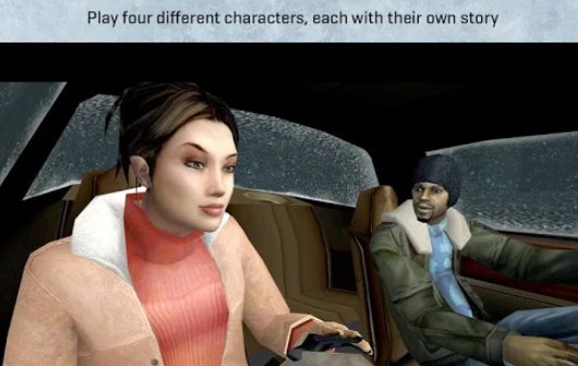 Gameplay screenshot from fahrenheit indigo prophecy for Android